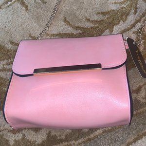 NWT - Pink Karma Purse with shoulder chain